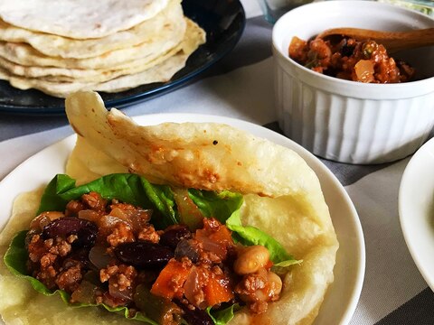 みやだいずのトルティーヤ